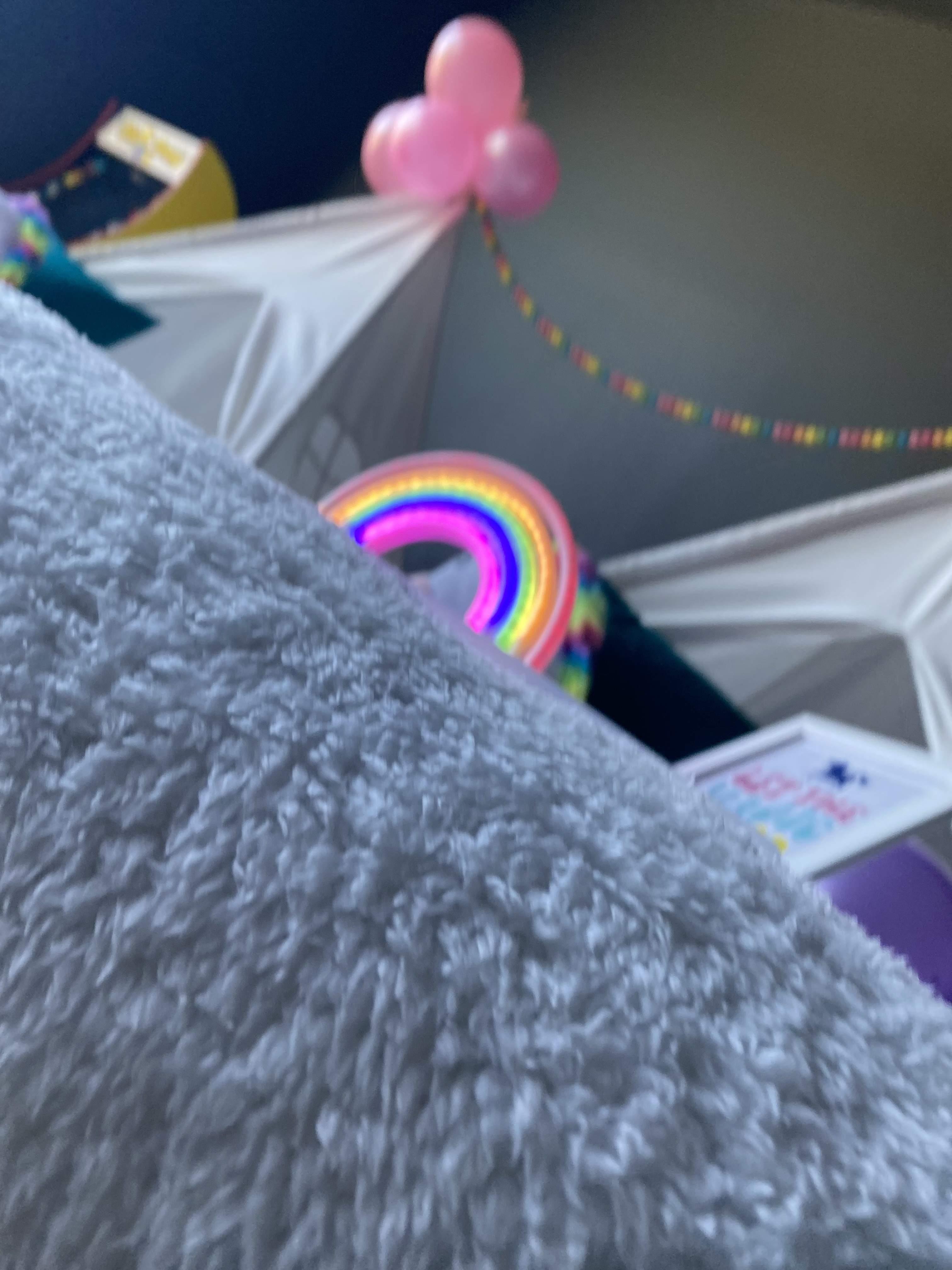 Unicorns & rainbows themed party